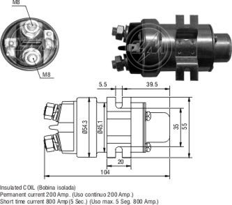 Solenoide Zm SOL-ZM403