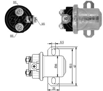 Solenoide Zm SOL-ZM407