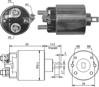 Solenoide Zm SOL-ZM410