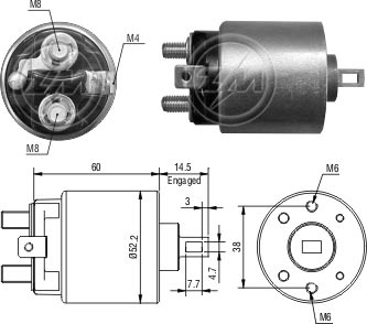 Solenoide Zm SOL-ZM411