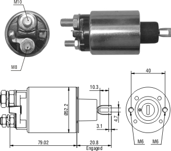 Solenoide Zm SOL-ZM481