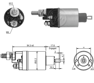 Solenoide Zm SOL-ZM486