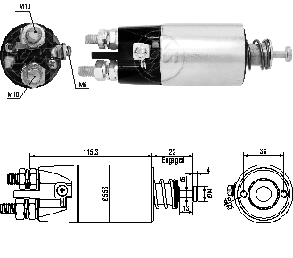 Solenoide Zm SOL-ZM4897