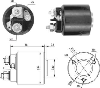 Solenoide Zm SOL-ZM490