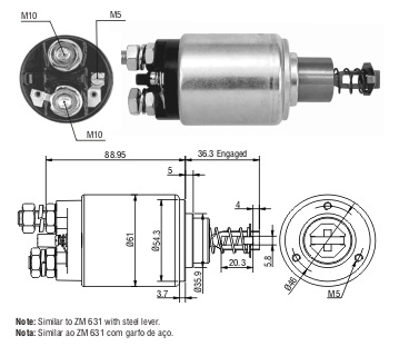 Solenoide Zm SOL-ZM531