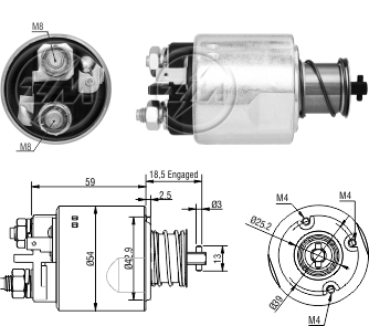 Solenoide Zm SOL-ZM5491