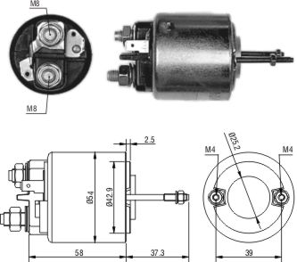 Solenoide Zm SOL-ZM597