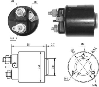 Solenoide Zm SOL-ZM599