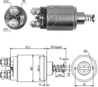 Solenoide Zm SOL-ZM634