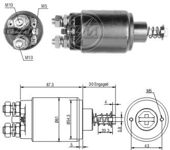 Solenoide Zm SOL-ZM635