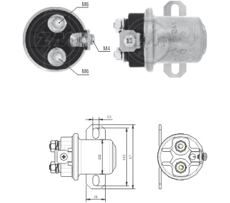 Solenoide Zm SOL-ZM6408