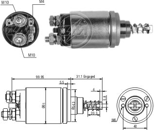 Solenoide Zm SOL-ZM642