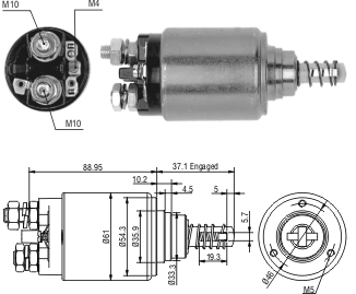 Solenoide Zm SOL-ZM647