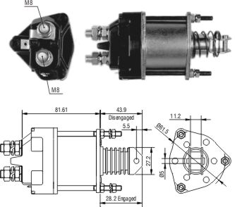 Solenoide Zm SOL-ZM650