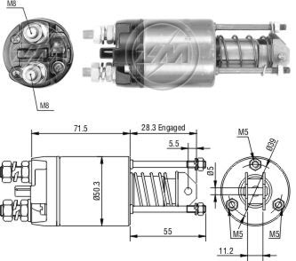 Solenoide Zm SOL-ZM651