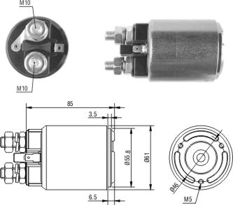 Solenoide Zm SOL-ZM656