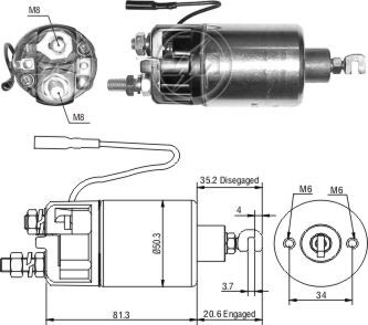 Solenoide Zm SOL-ZM661