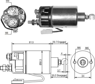 Solenoide Zm SOL-ZM662