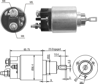 Solenoide Zm SOL-ZM679