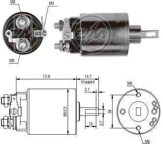 Solenoide Zm SOL-ZM684