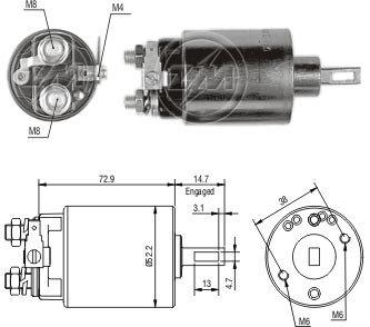 Solenoide Zm SOL-ZM685