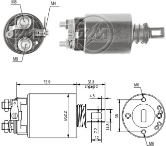 Solenoide Zm SOL-ZM686