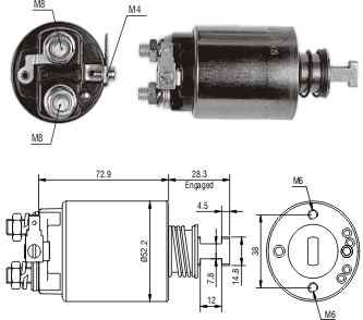 Solenoide Zm SOL-ZM688