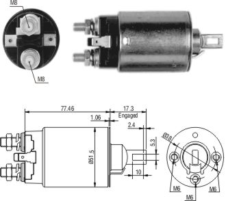 Solenoide Zm SOL-ZM690