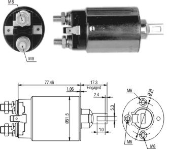 Solenoide Zm SOL-ZM691