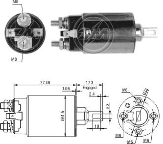 Solenoide Zm SOL-ZM692