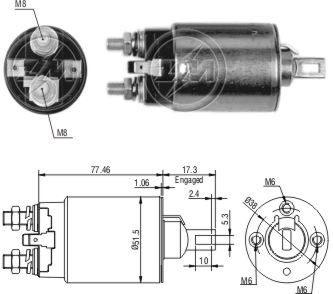 Solenoide Zm SOL-ZM694