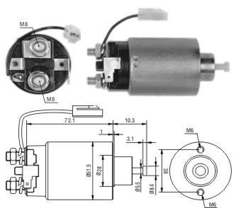 Solenoide Zm SOL-ZM696