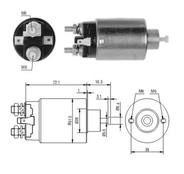 Solenoide Zm SOL-ZM697