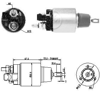 Solenoide Zm SOL-ZM6972