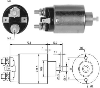 Solenoide Zm SOL-ZM699