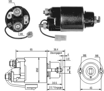 Solenoide Zm SOL-ZM704