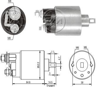 Solenoide Zm SOL-ZM712