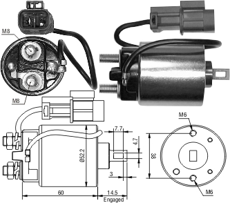 Solenoide Zm SOL-ZM713