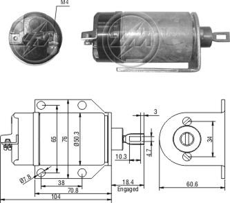 Solenoide Zm SOL-ZM720