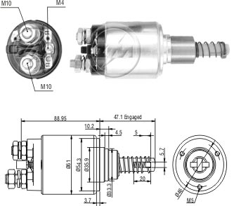 Solenoide Zm SOL-ZM732