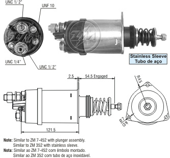 Solenoide Zm SOL-ZM7352