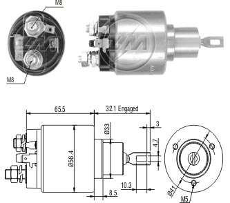 Solenoide Zm SOL-ZM773