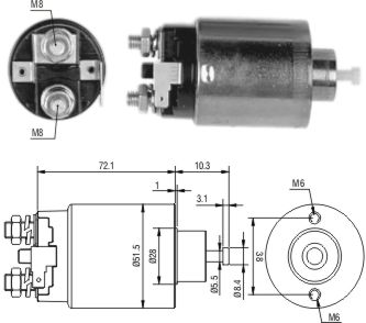 Solenoide Zm SOL-ZM790