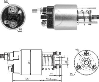 Solenoide Zm SOL-ZM9395